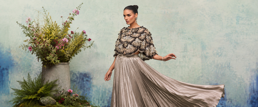Fall in love with the Magic of a Feather Cape