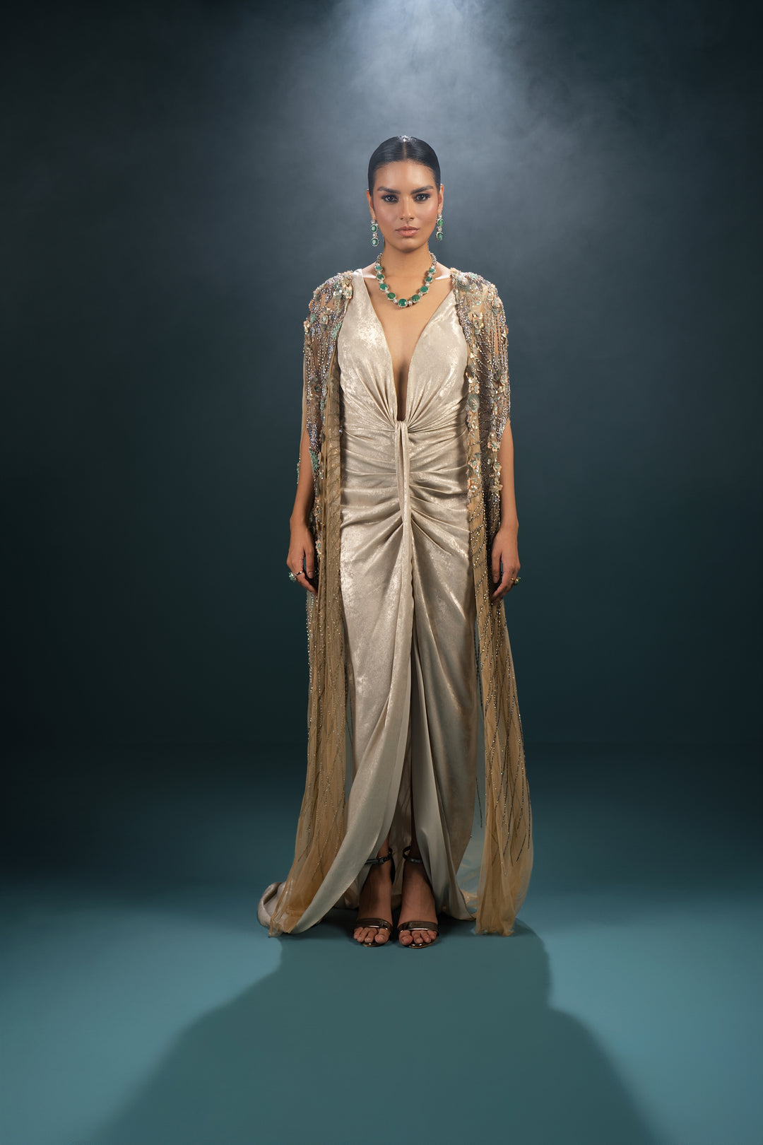 Floral Knotted Dress