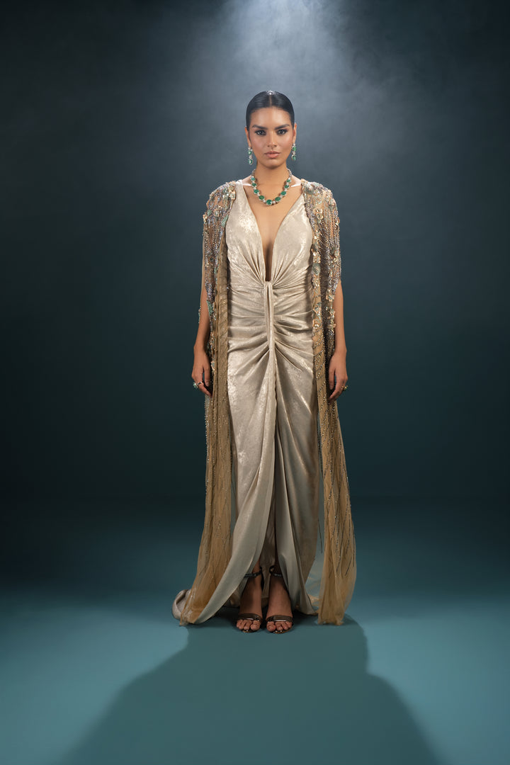 Floral Knotted Dress