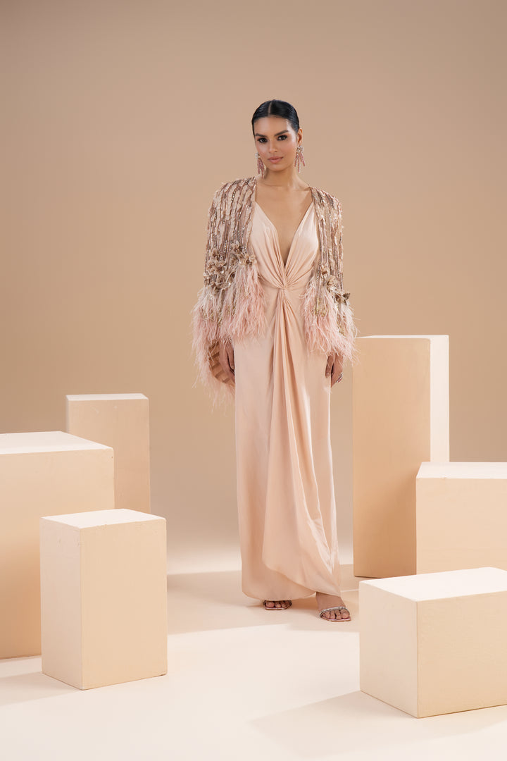 Floral Knotted Dress