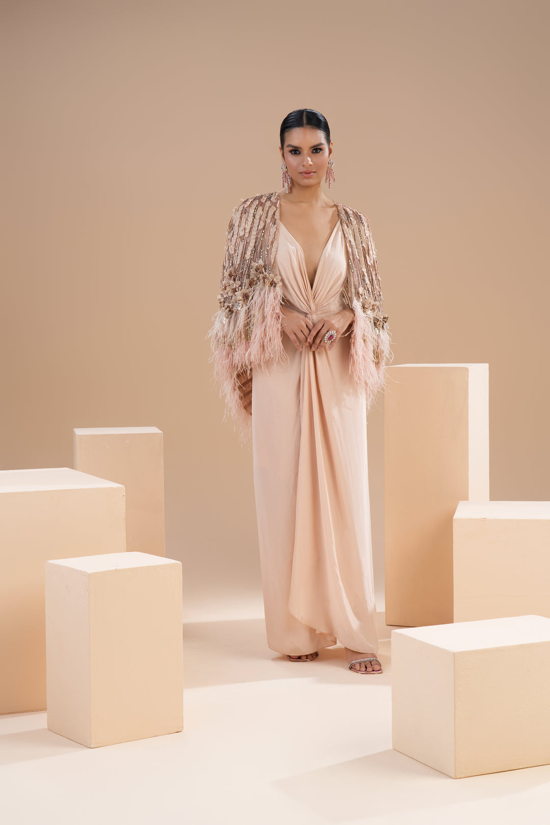 Floral Knotted Dress