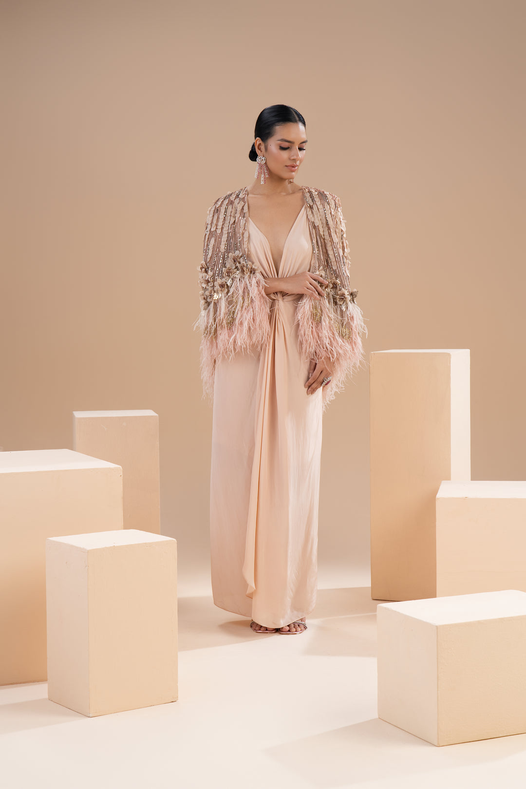 Floral Knotted Dress