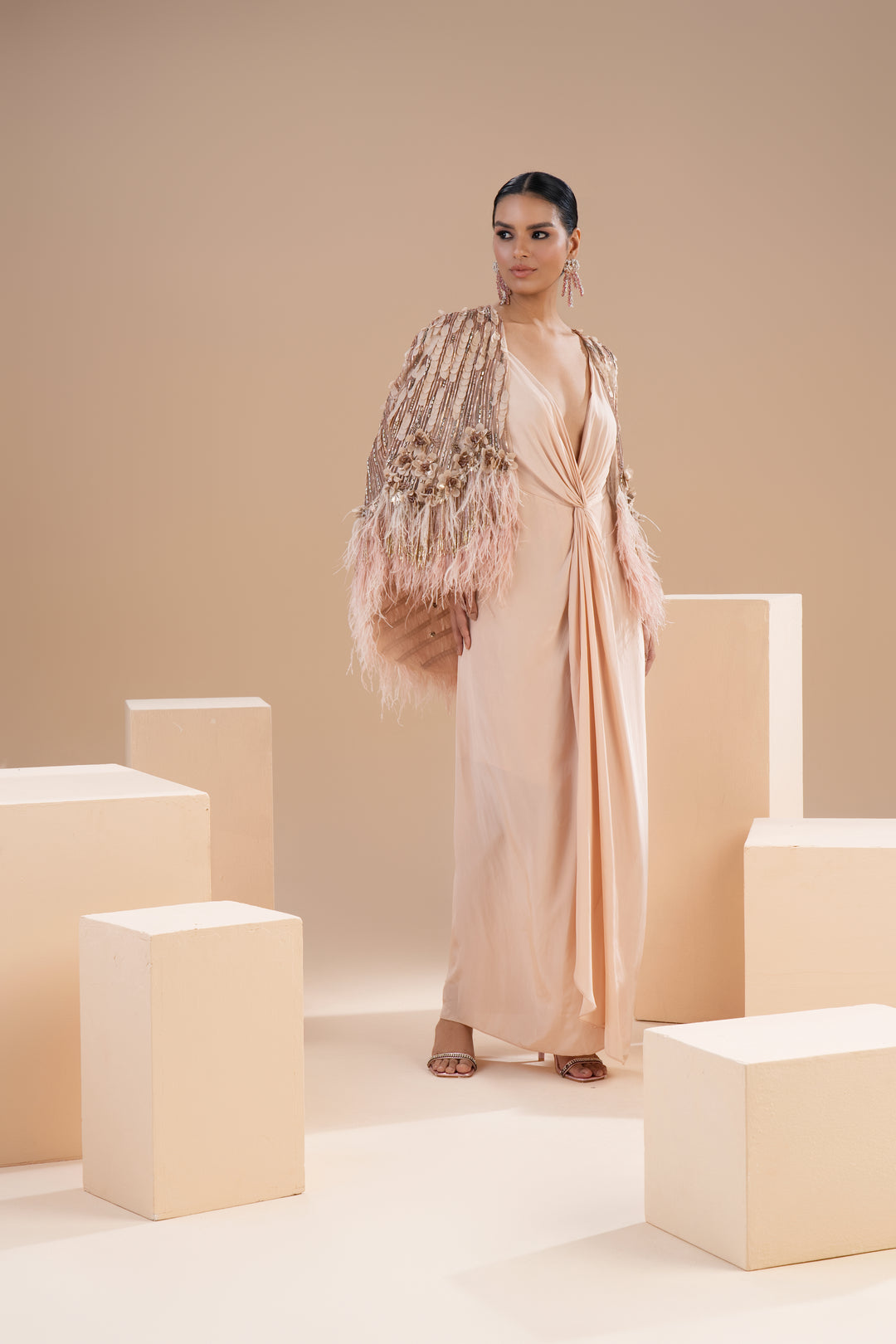 Floral Knotted Dress