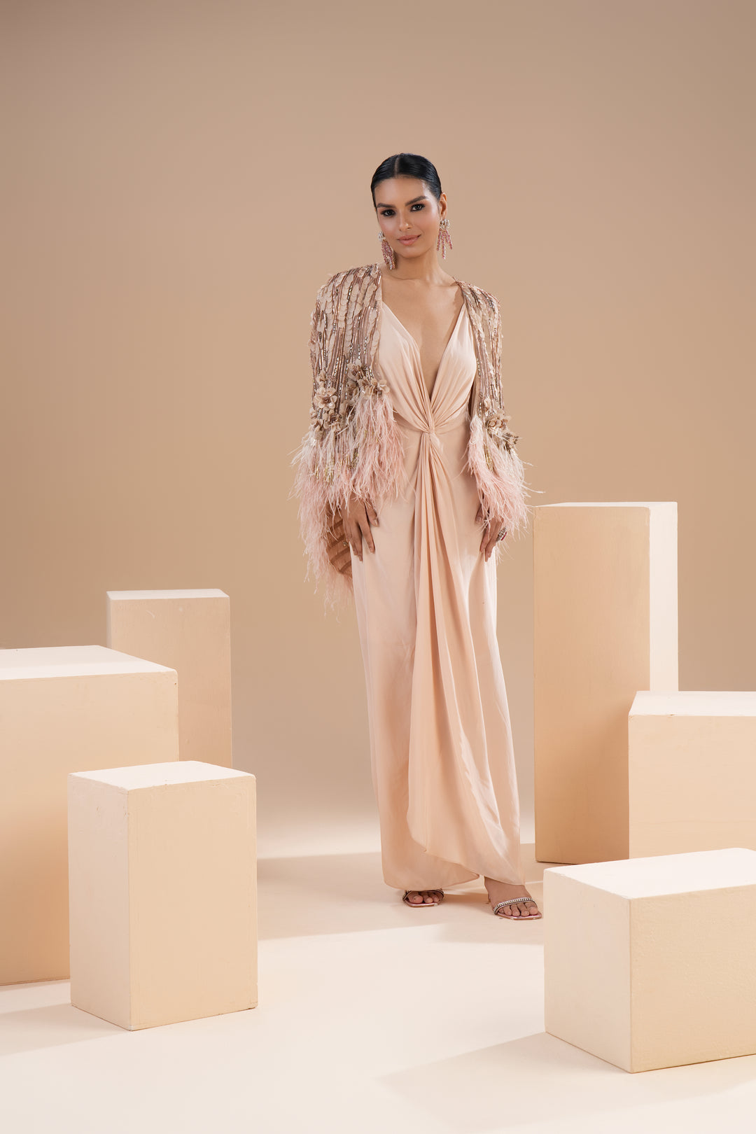 Floral Knotted Dress