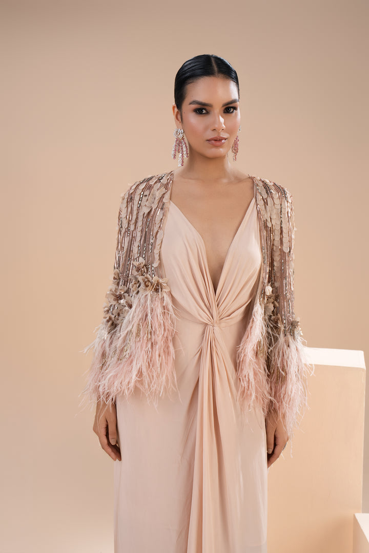 Floral Knotted Dress