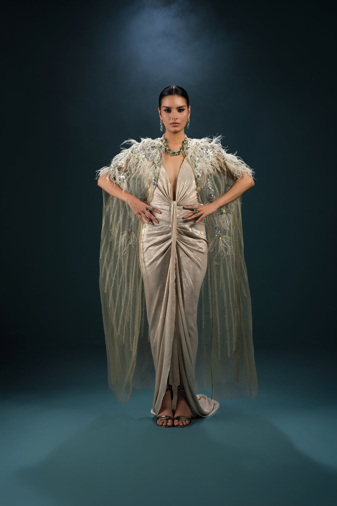 Floral Knotted Dress