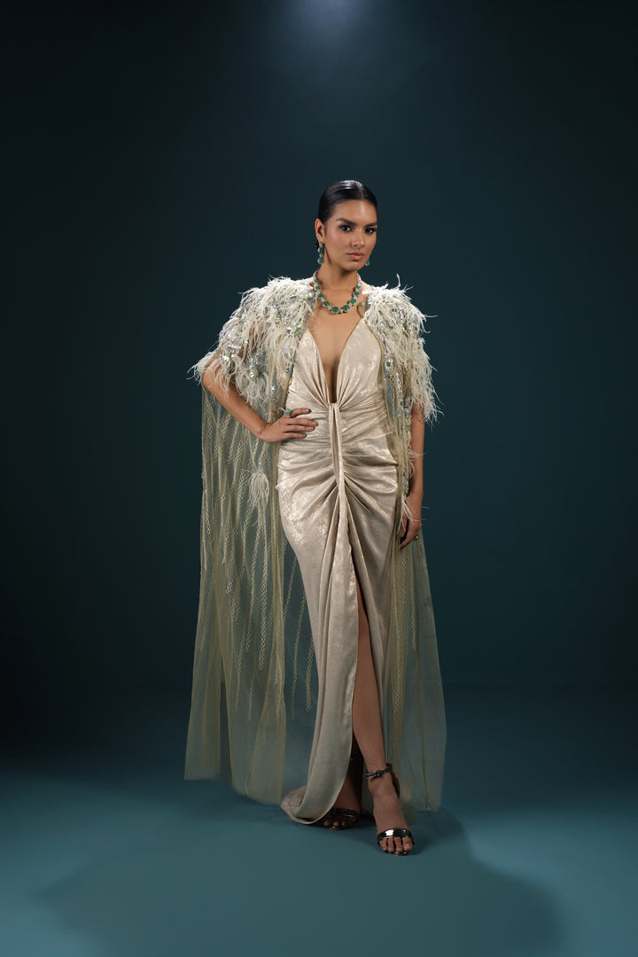 Floral Knotted Dress