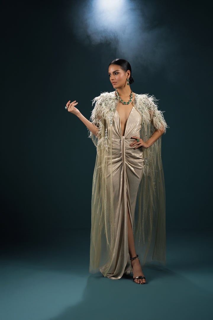 Floral Knotted Dress