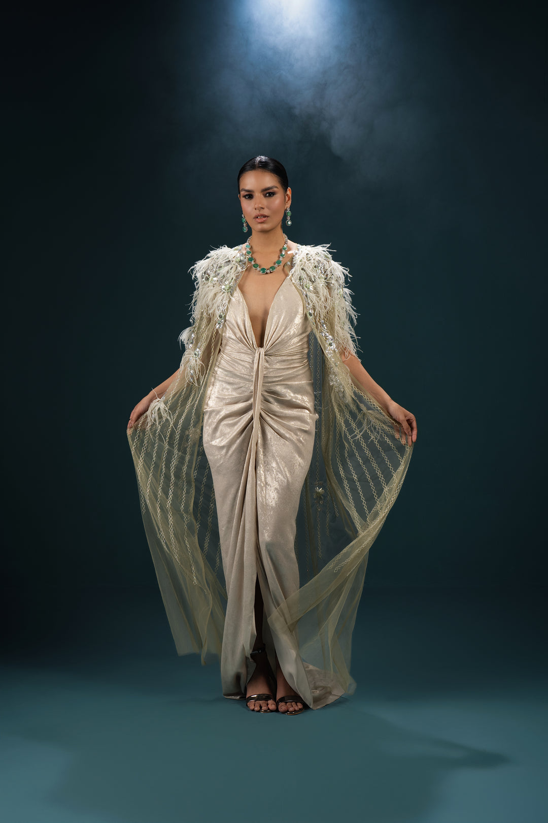 Floral Knotted Dress