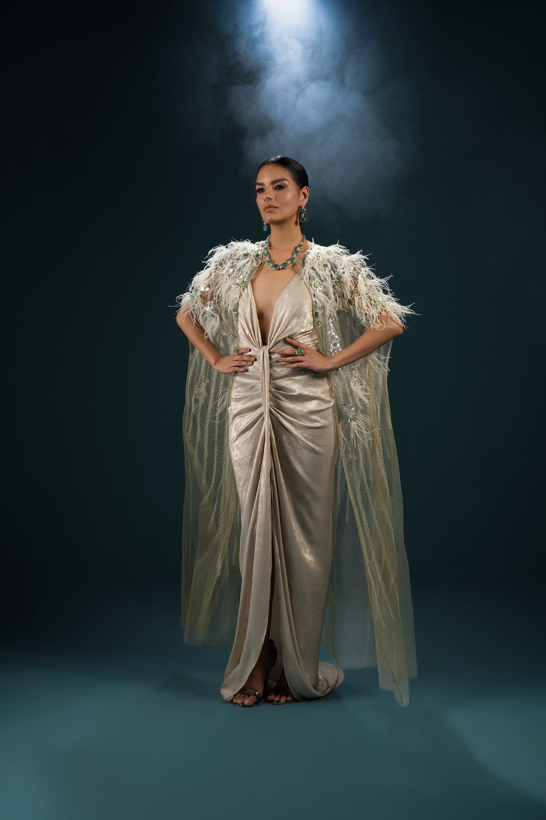 Floral Knotted Dress