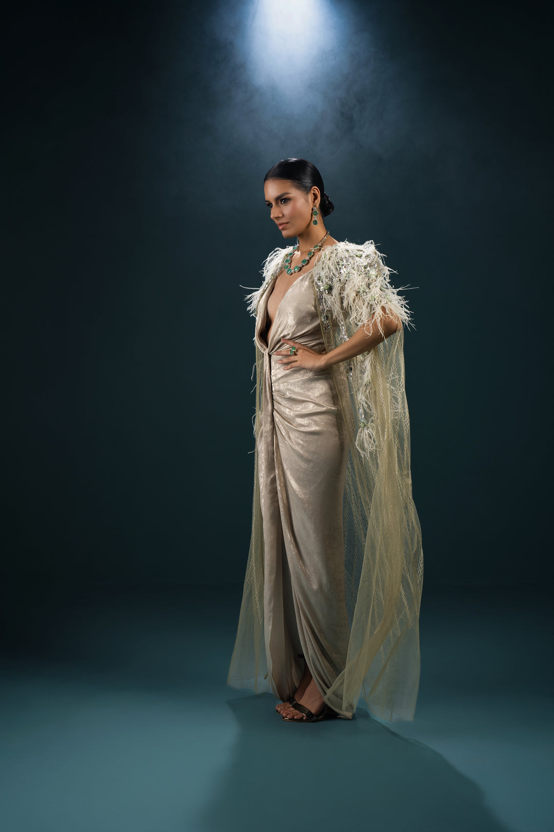 Floral Knotted Dress