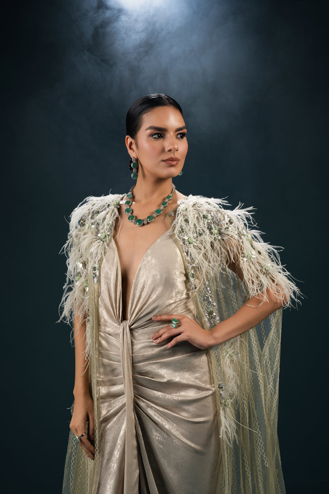 Floral Knotted Dress