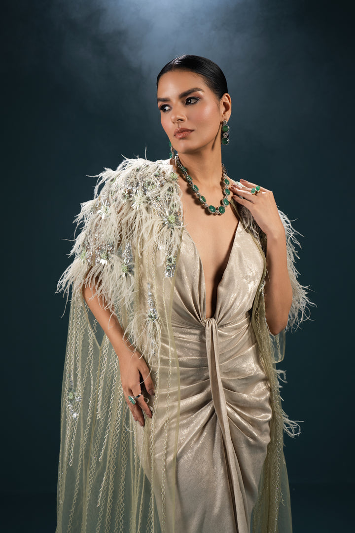 Floral Knotted Dress