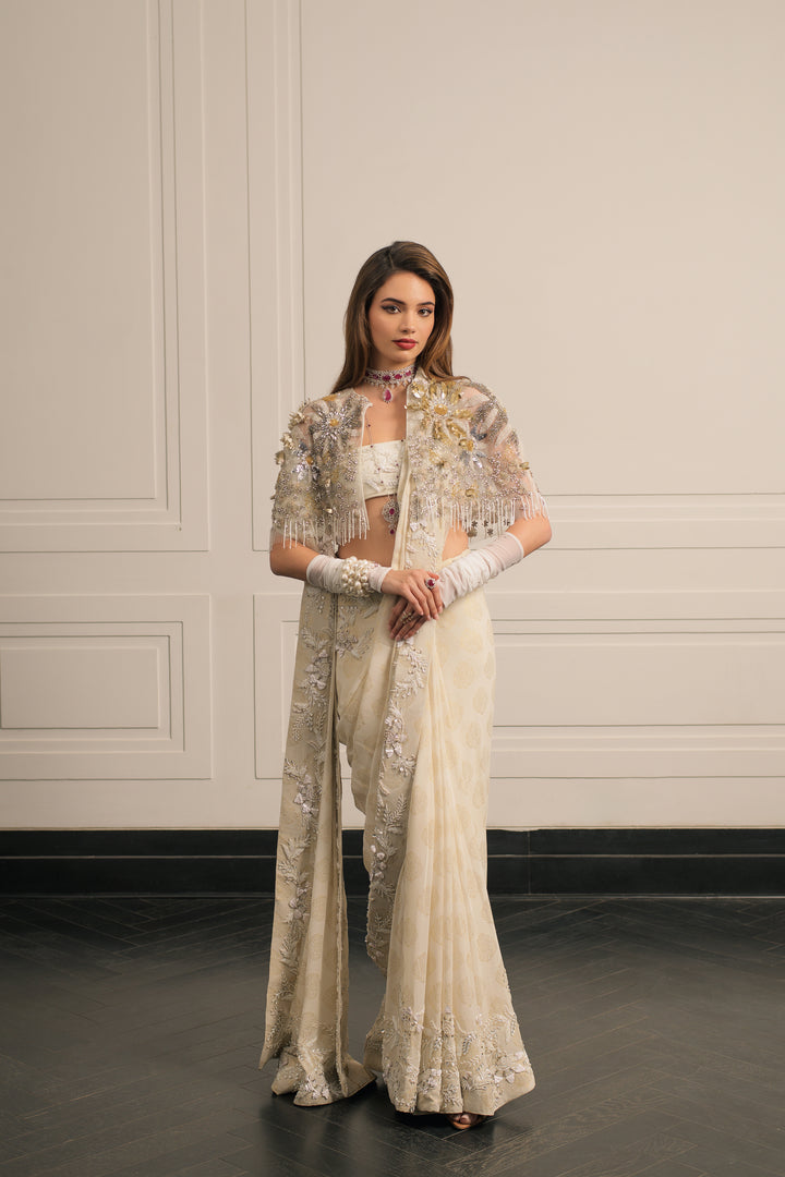 Champa saree and blouse set