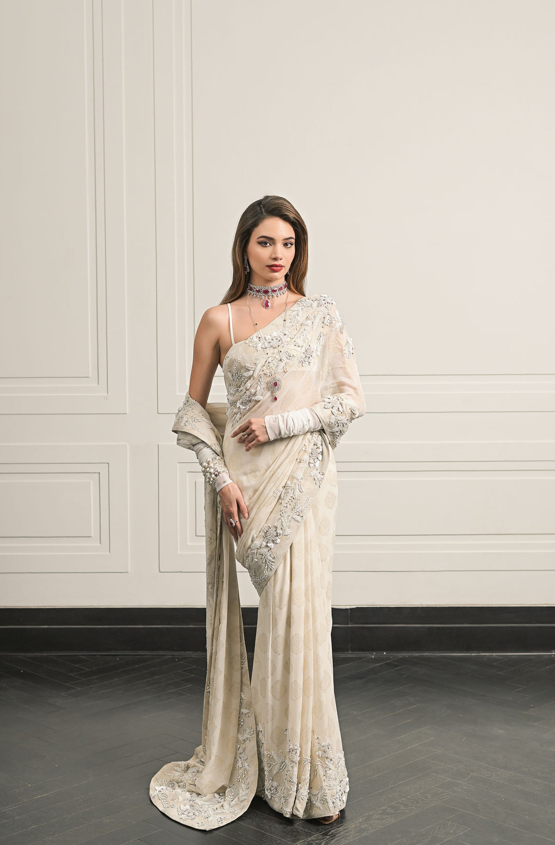 Champa saree and blouse set
