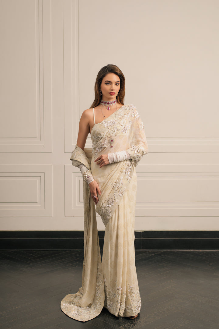 Champa saree and blouse set