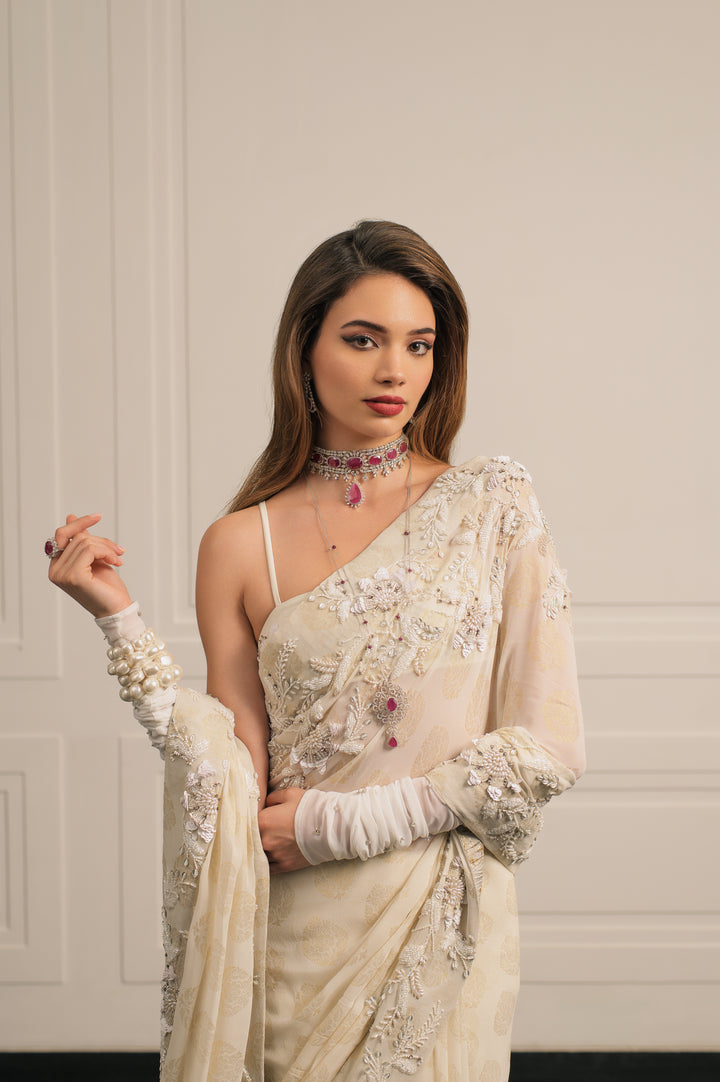 Champa saree and blouse set