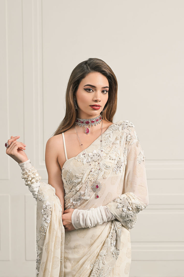 Champa saree and blouse set