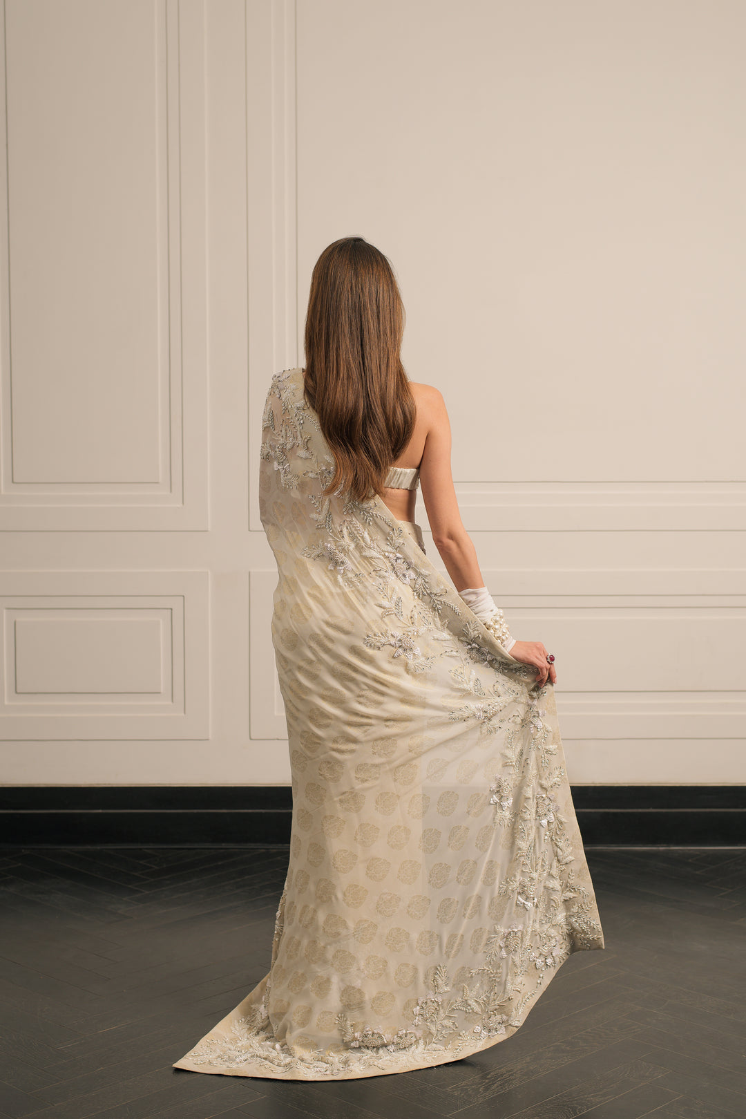 Champa saree and blouse set