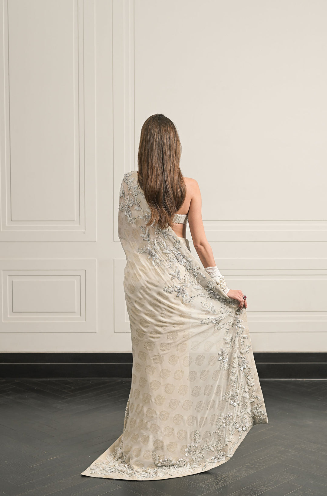 Champa saree and blouse set