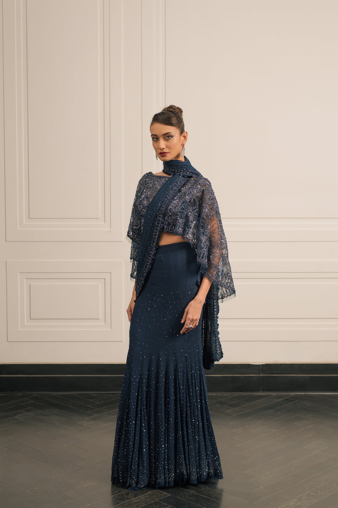 Duchess’s Drape saree set