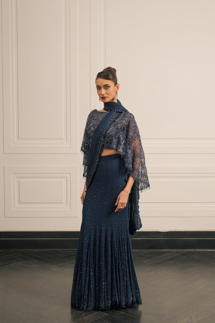 Duchess’s Drape saree set