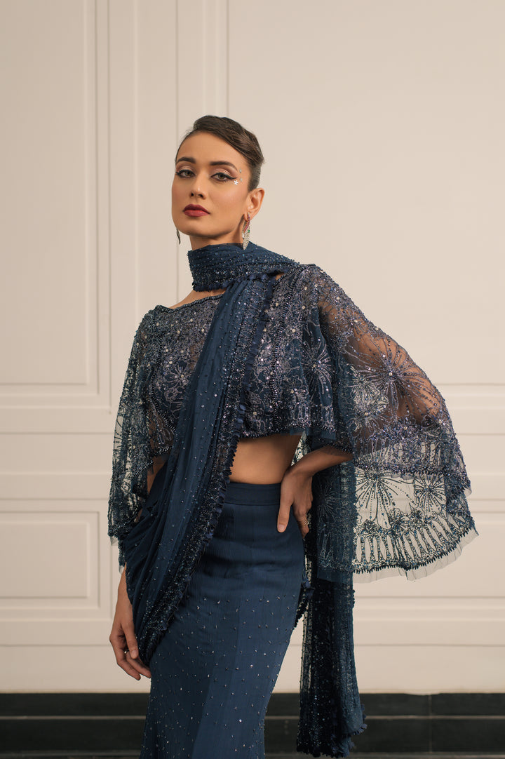 Duchess’s Drape saree set