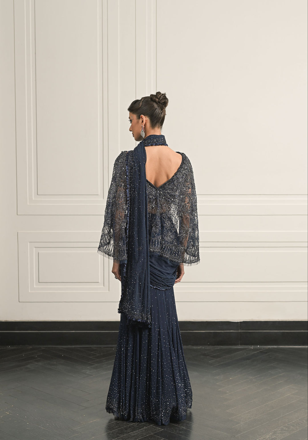 Duchess’s Drape saree set