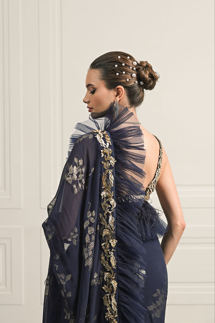 Nocturne of Noor saree and blouse set