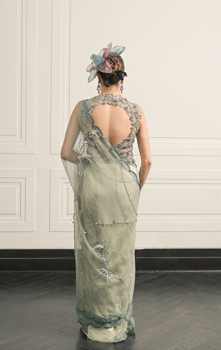 Elysian saree and blouse set
