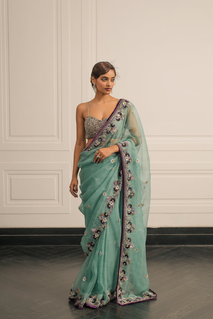 Juhi saree and blouse set