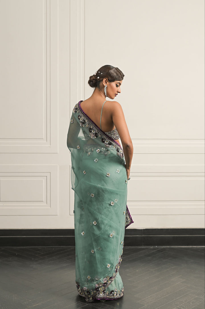 Juhi saree and blouse set