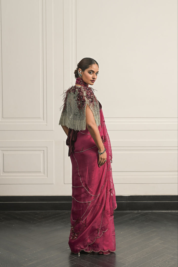 Kesar saree and blouse set