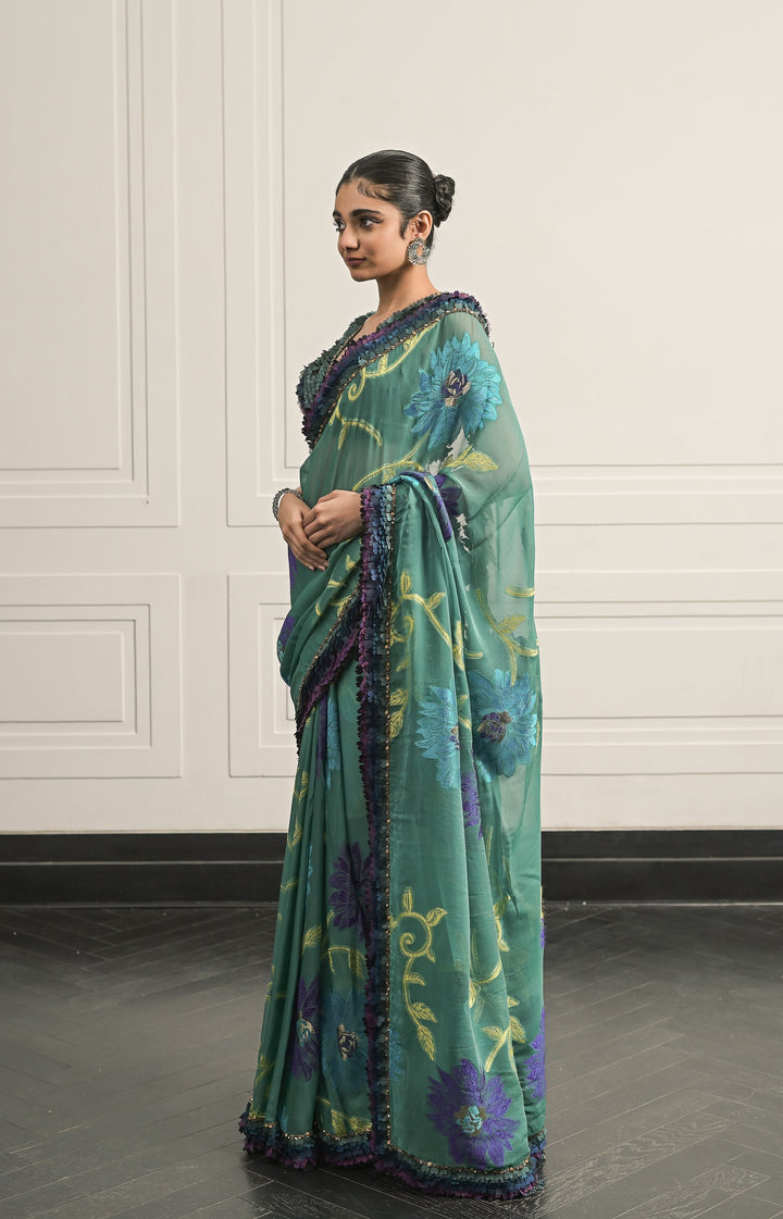 Beatrice saree and blouse set