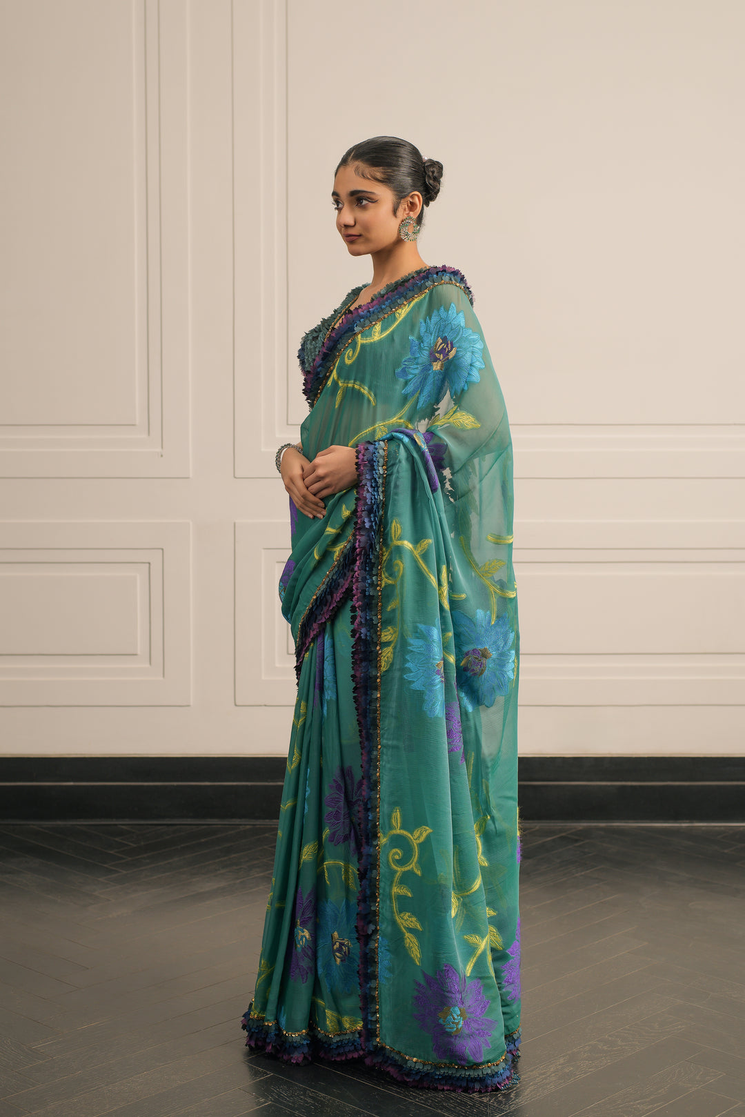 Beatrice saree and blouse set