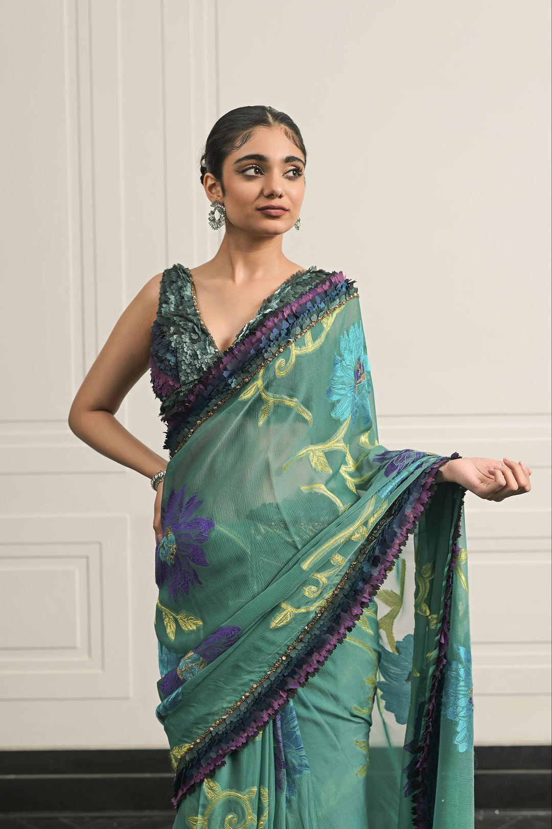 Beatrice saree and blouse set