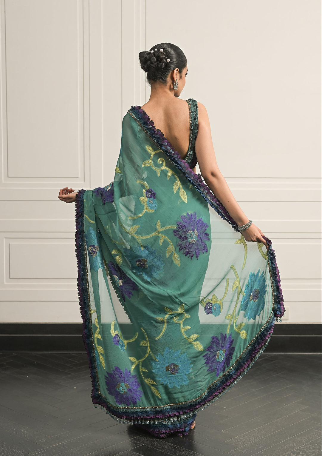 Beatrice saree and blouse set