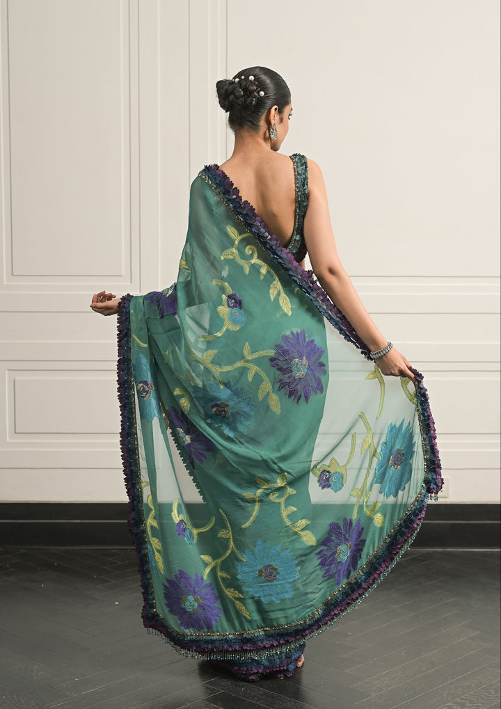 Beatrice saree and blouse set