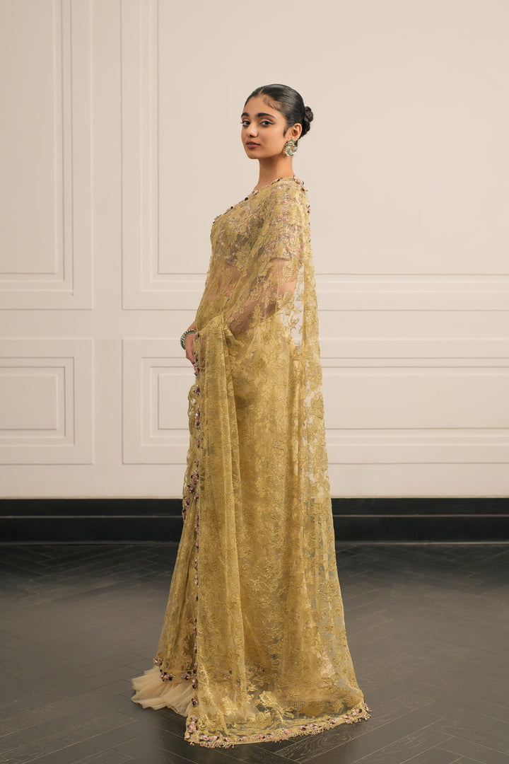 Lily Lace Sonata saree and blouse set