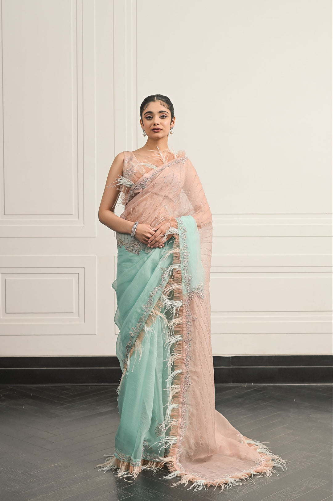 Eleanor saree and blouse set