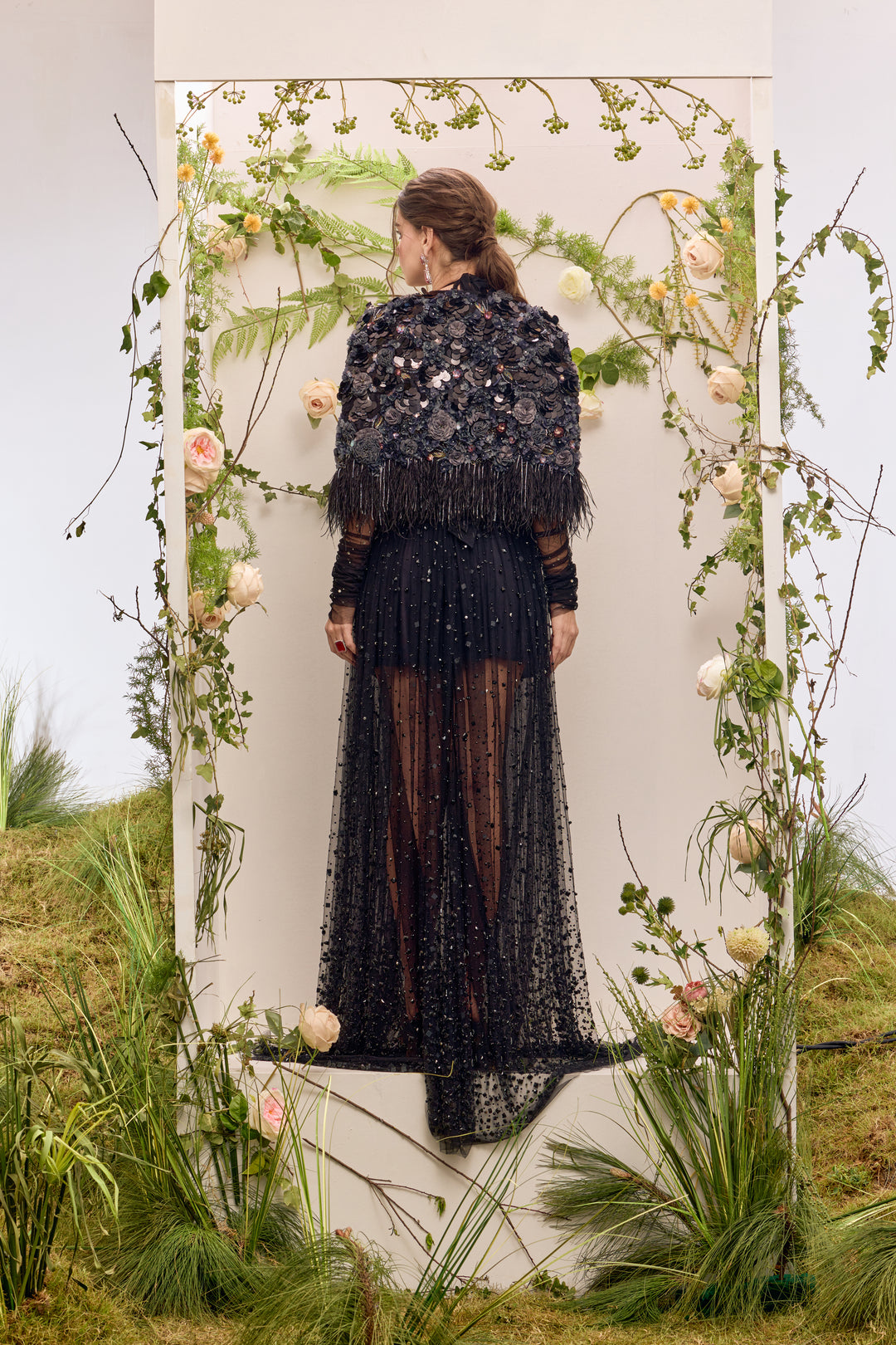 Onyx Rose Cape