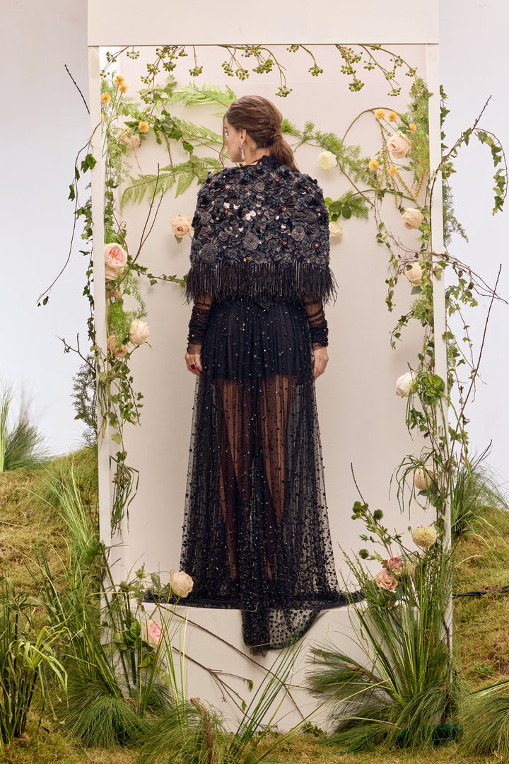 Onyx Rose Cape