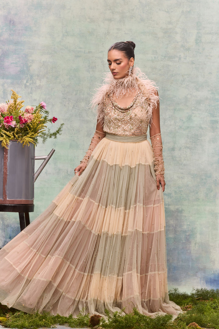 Meadowcurl Tiered Skirt