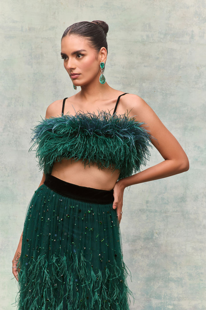 Velvet Fern Boa