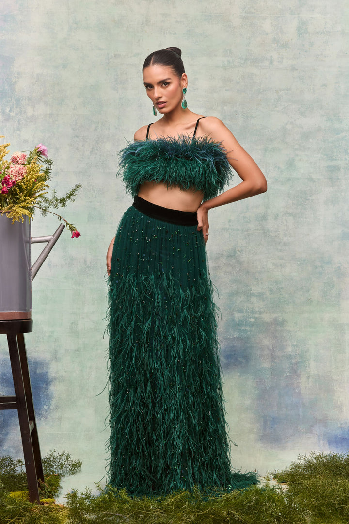 Velvet Fern Boa