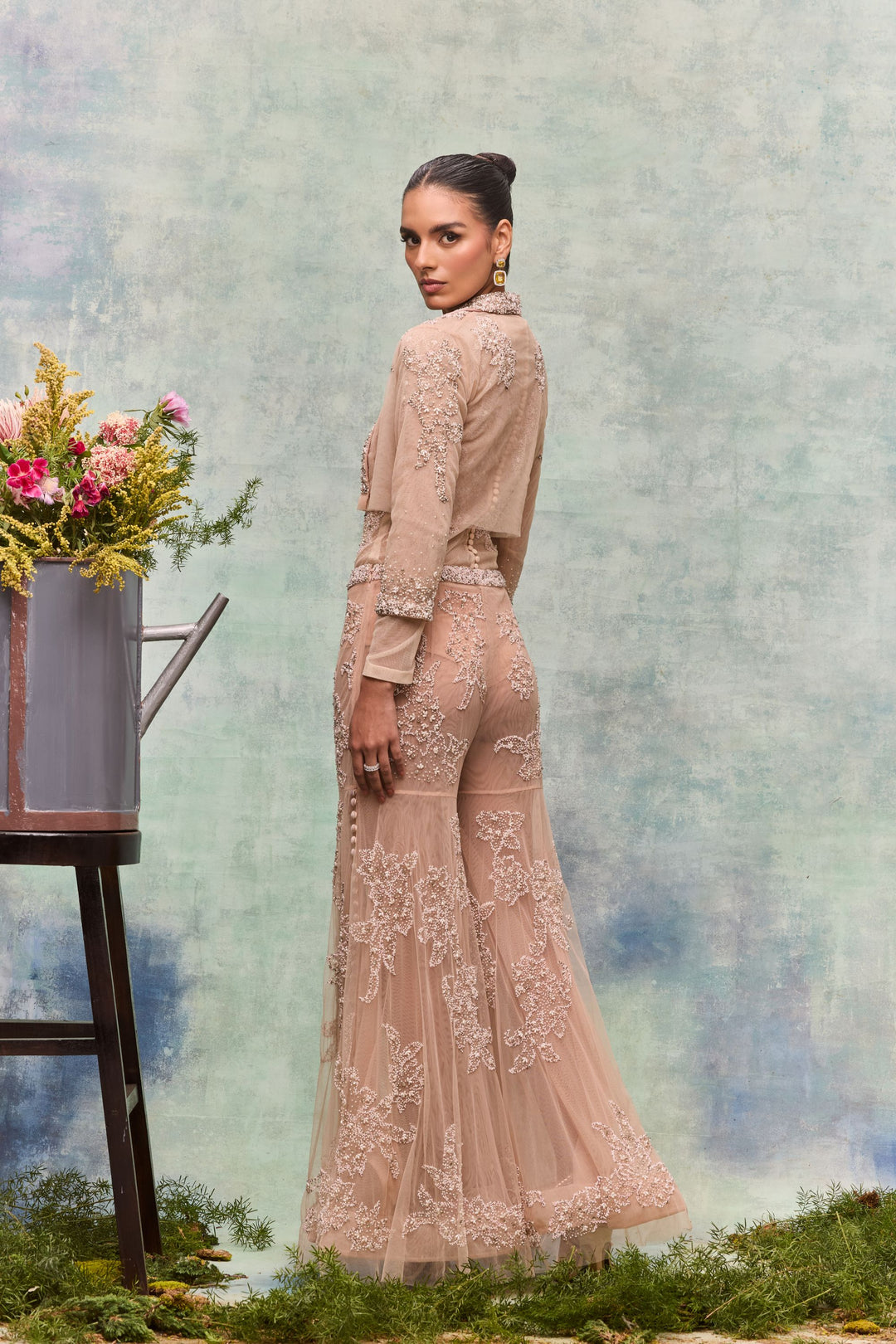 Camellia Silk Jacket