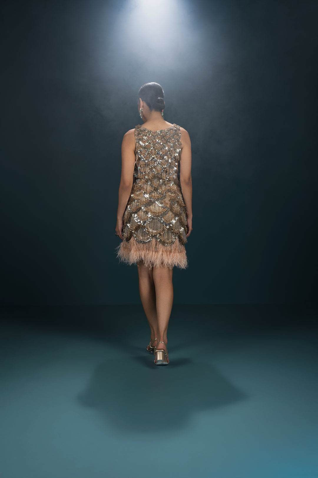 Joy Heavy Fringes Dress